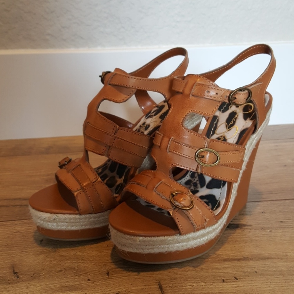 Jessica Simpson platform sandals